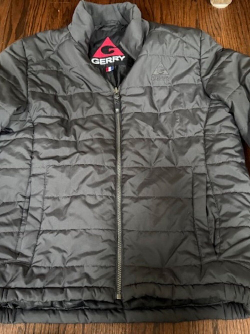 Mens "Gerry" Black padded jacket